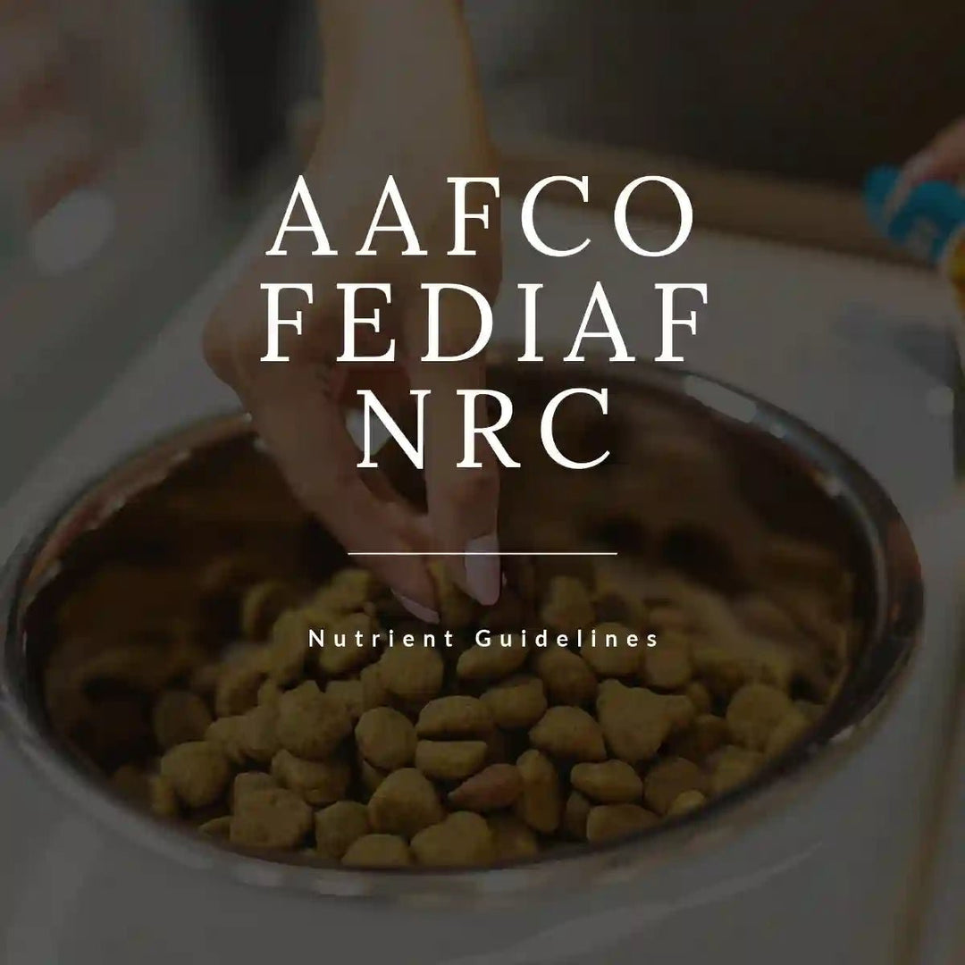 AAFCO, FEDIAF, And NRC Nutrient Guidelines - Harper & Friends