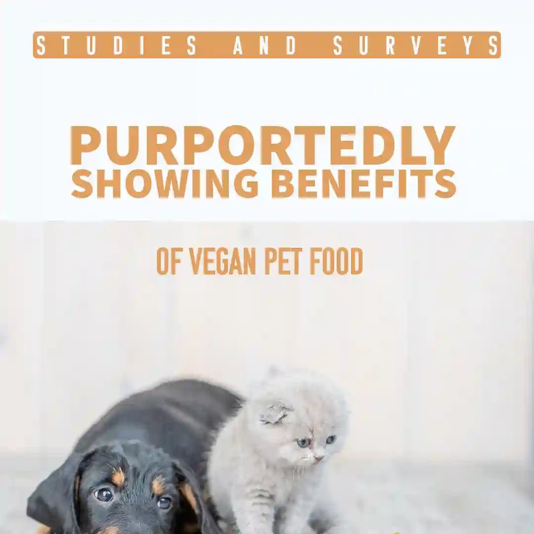 Studies/Surveys Purportedly Showing Benefits Of Vegan Pet Food - Harper & Friends
