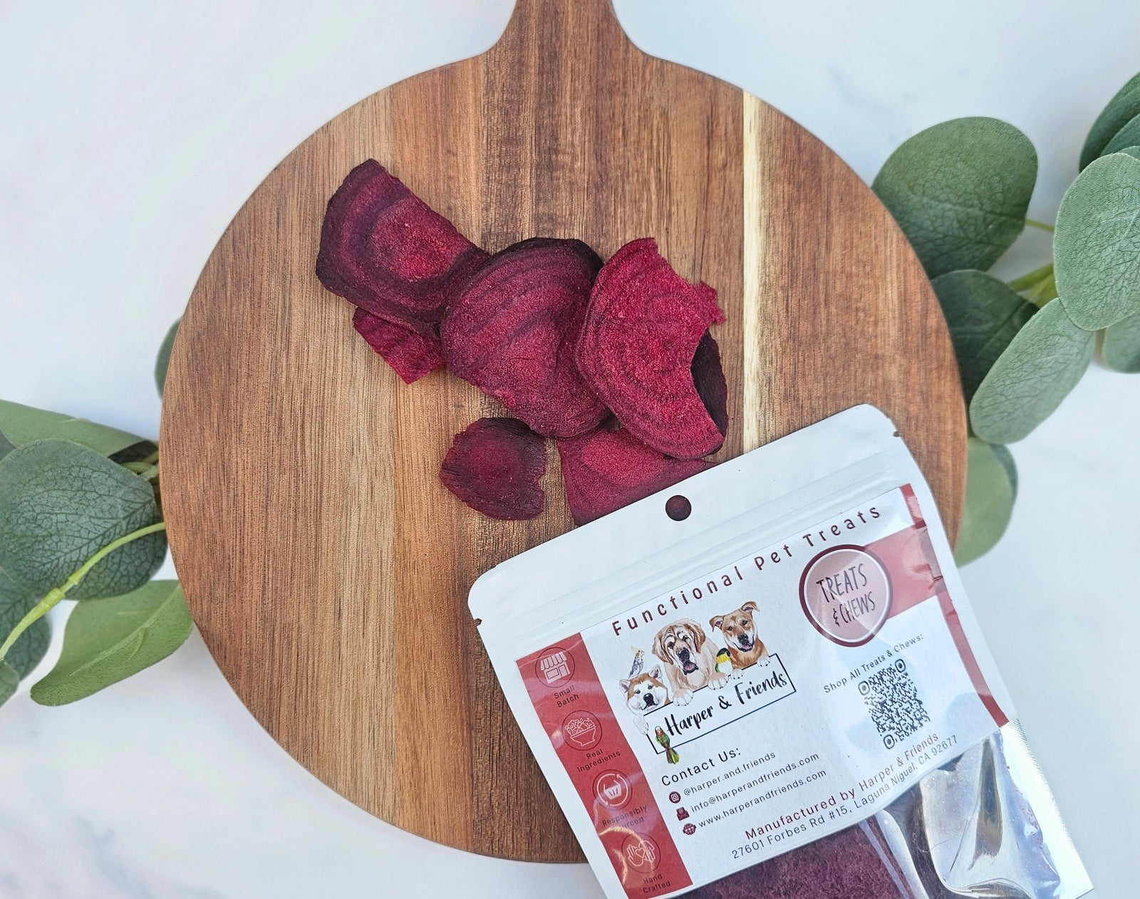Freeze Dried Beetroot Marinated in Chicken Bone Broth - Harper & Friends
