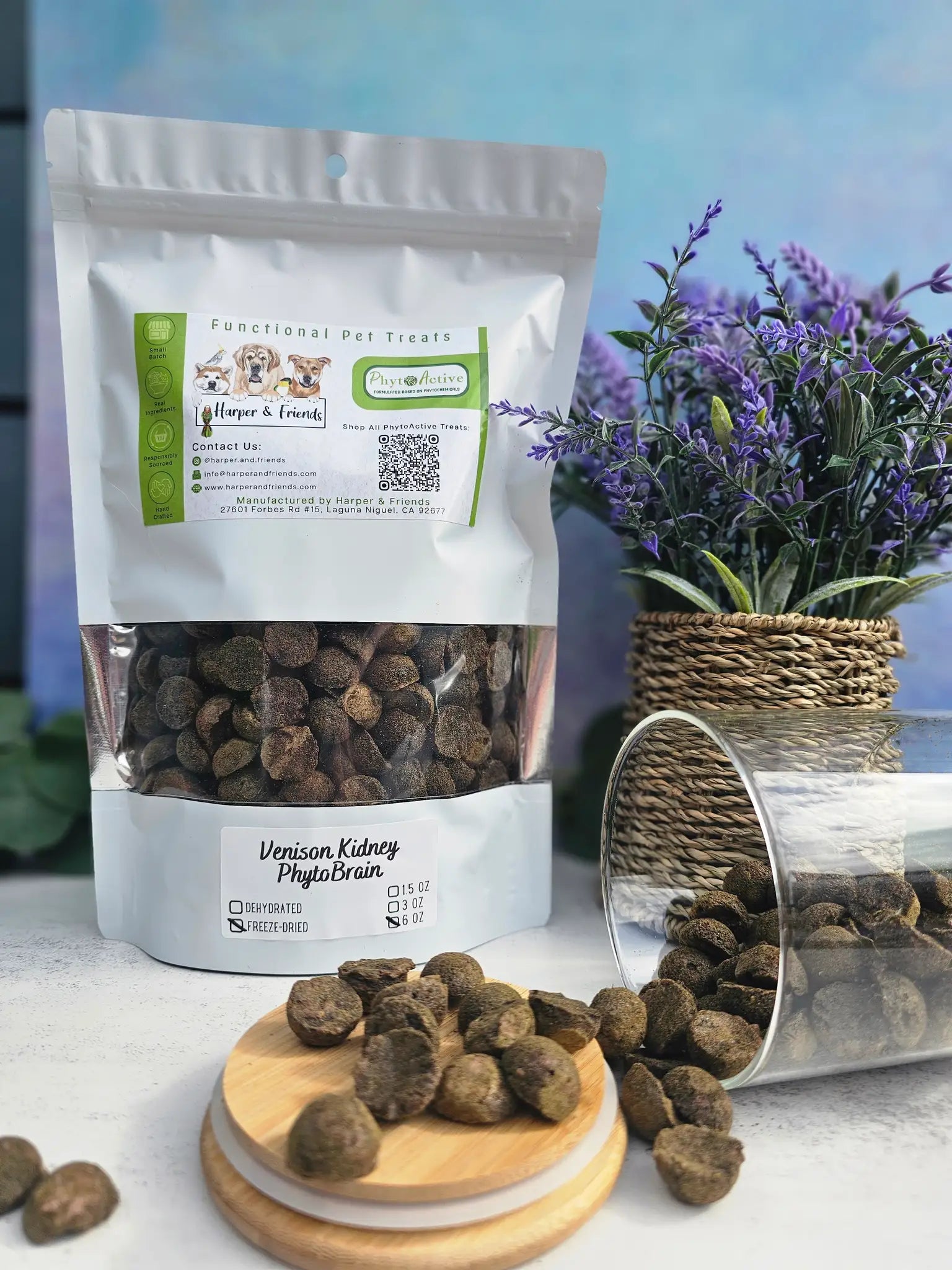 Venison Kidney PhytoBrain Treats - Harper & Friends