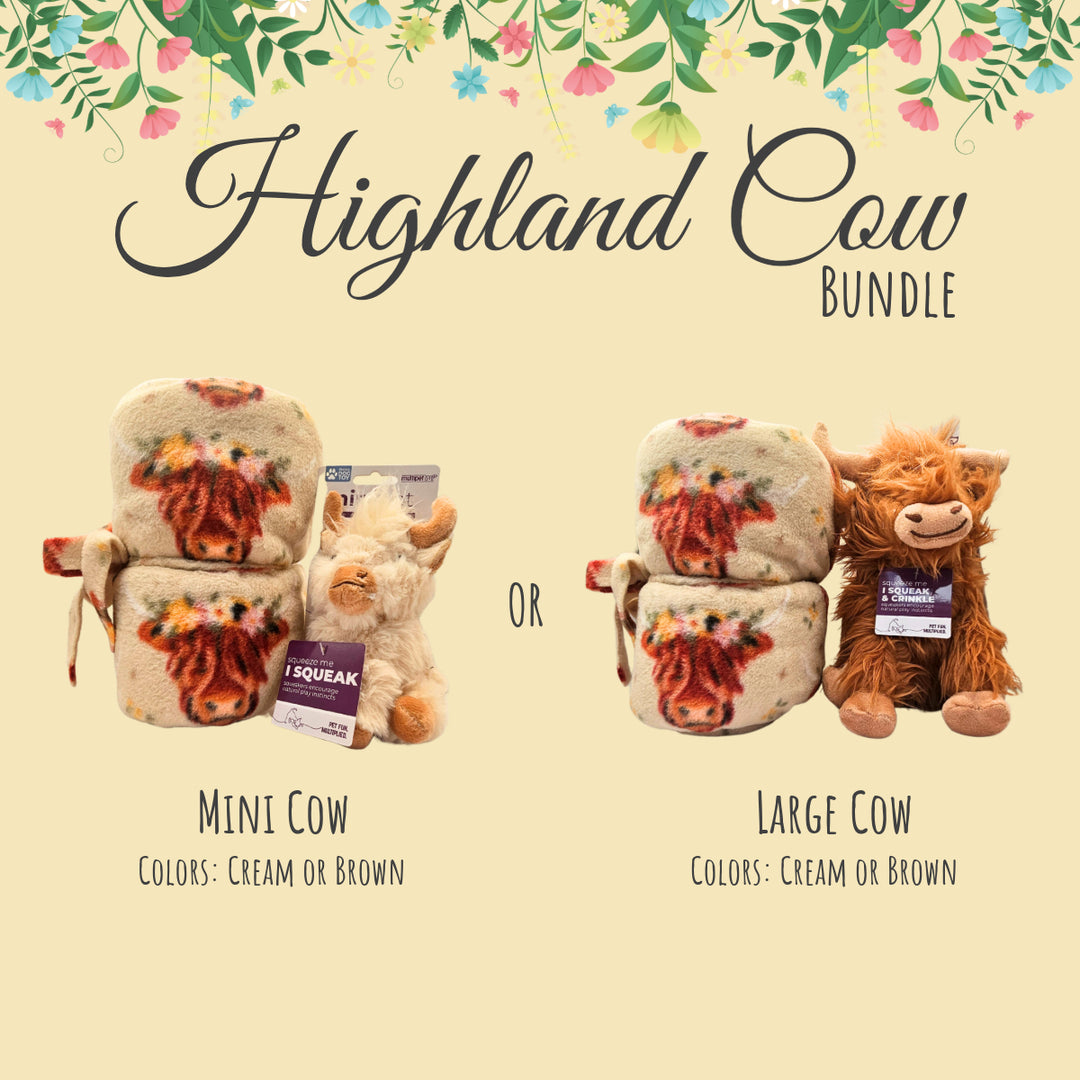 Highland Cow Easter Bundle