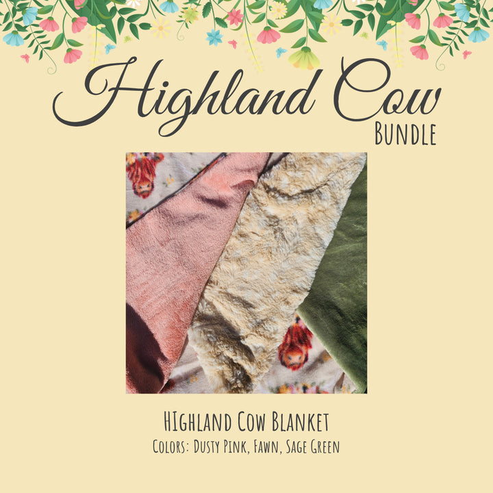 Highland Cow Easter Bundle