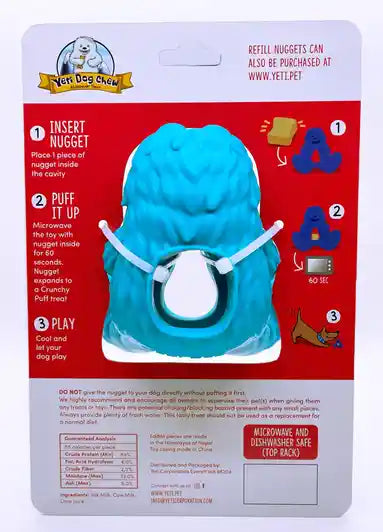 Yeti Dog Chew Puff & Play - Harper & Friends