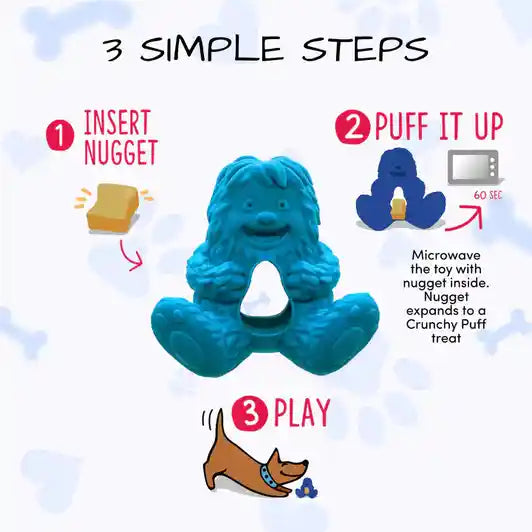 Yeti Dog Chew Puff & Play - Harper & Friends