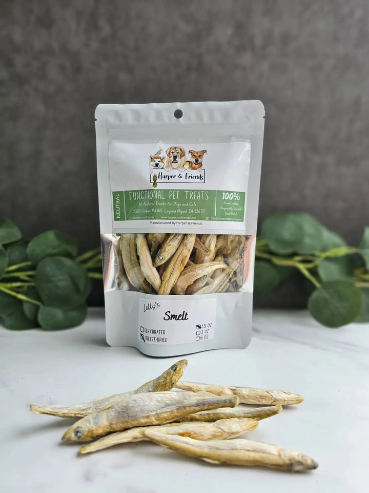 Freeze Dried Smelt Dog Treats